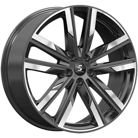 КР014 (20_Geely Tugella) (КР014-12) 8x20 ЕТ 46 5x108 63.35 Diamond Black Gris Арт.82150