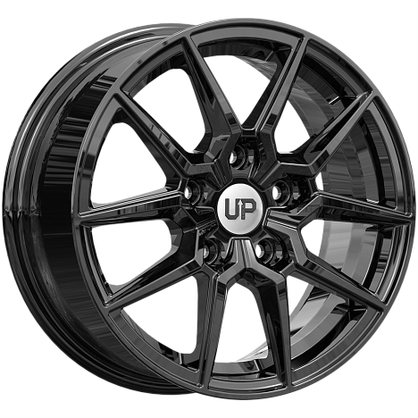 Up117 (КС1049-03) 6.5x15 ЕТ 39 5x114.3 60.1 New Black Арт.80478